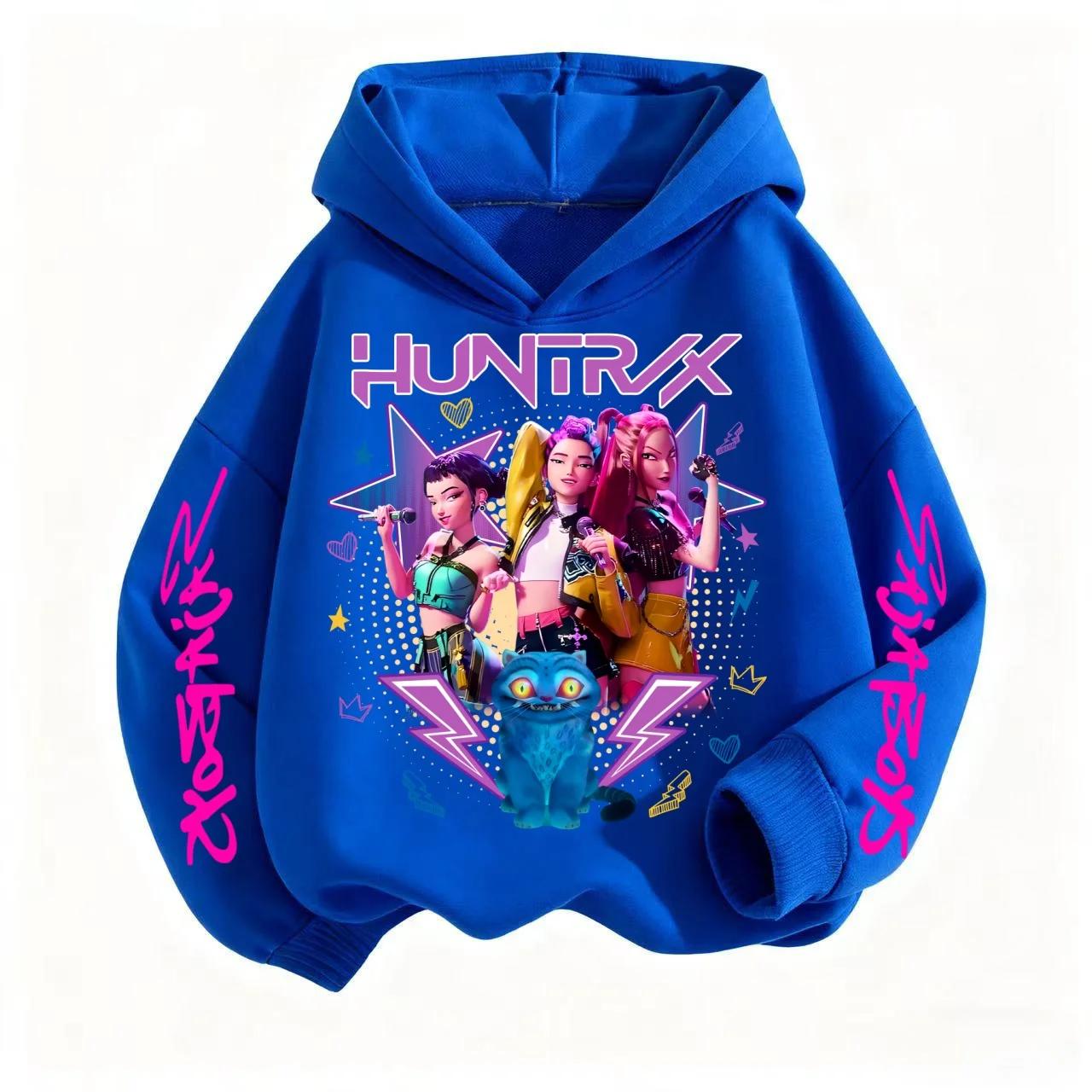 

Осенне-зимняя толстовка с капюшоном манга детская K-pop Охотники на демонов детская толстовка милый тигр Харадзюку худи для мальчиков девочек 100