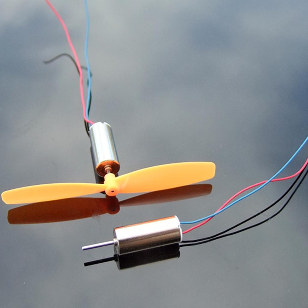 2pcs DC 3.7V 7x16 Mm 45000RPM High Speed Hollow Cup Brushless Coreless Motor