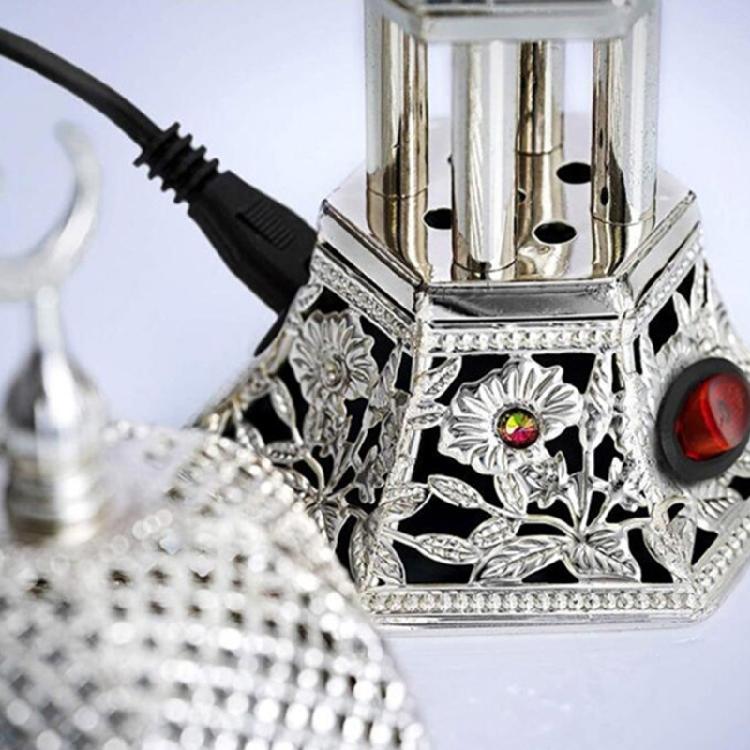 Elegantní arabské elektrické kadidelnice Zlatá povrchová úprava Zlepšuje atmosféru domova Vysoké teploty