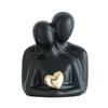Abstract Hugging Couple Statue Figurine Embracing Decoration Wedding Anniversary Men Women Ceramic Lover Valentine's Day Romantic Gift