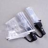 1 fully automatic , outdoor triple fold rainproof visual transparent umbrella for outdoor windproof  household daily necessities