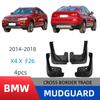BMW X4 F26 2014-2018 Leder Schlammblech