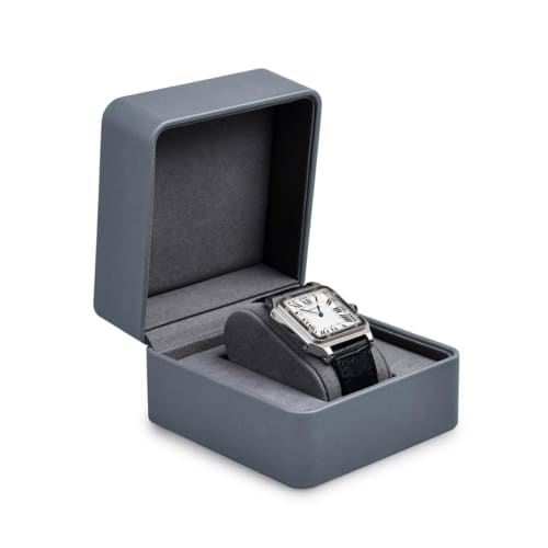 

Футляр для часов Oirlv, Мини-портативный футляр для одних часов, Идеально подходит для путешествий, деловых поездок или в качестве подарка, H10401 (Светло-серый)