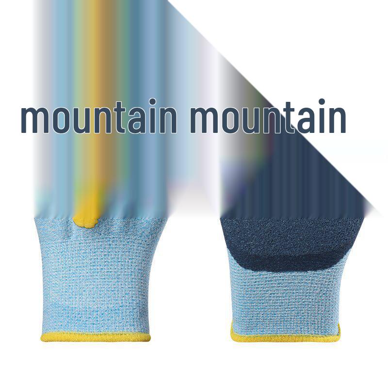 Kids' Anti-Slip Rubber Gardening and Sports Gloves: Wear-Resistant, Anti-Puncture, and Protective for Outdoor Activities.