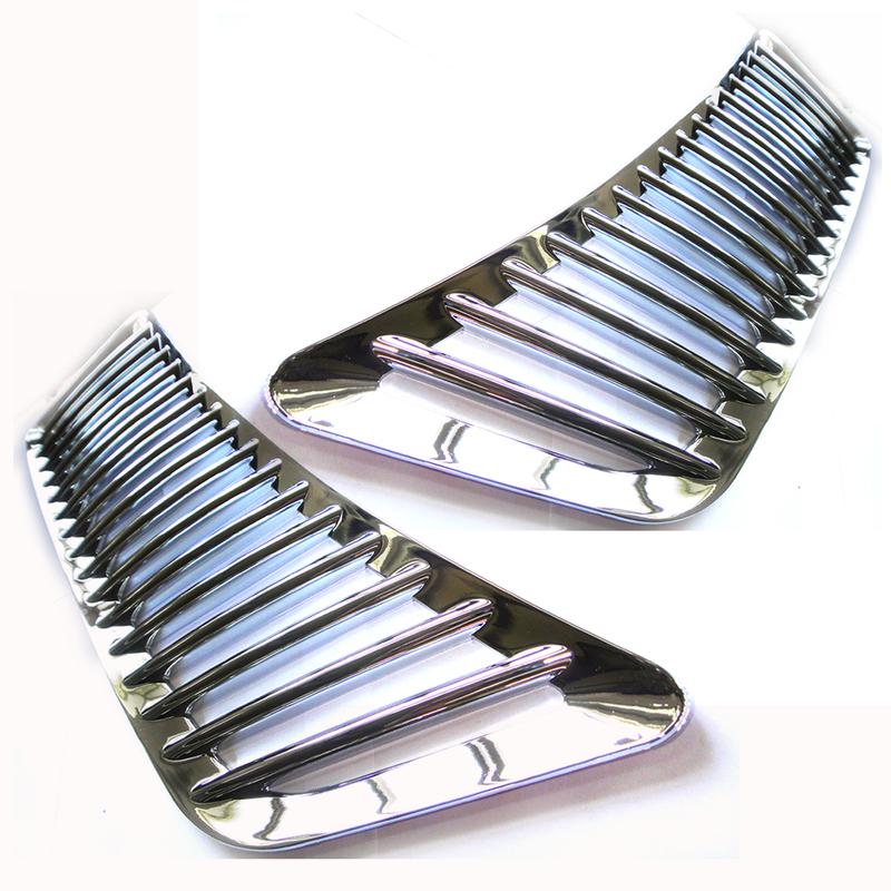 Hood Upper Closed Bonnet Vent Intake Grille Chrome Trim Front for Mercedes Sprinter 906 2500 OE 9008360018 900836011 Left