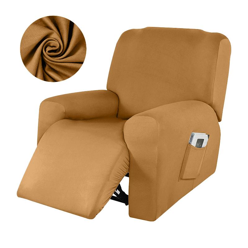 Waterproof Recliner Sofa Covers High Elasticity Lazy Boy Recliner Chair Covers Soft Anti-slip Recliner Chair Slipcover for Home