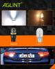 AGLINT T20 LED Back Lamp, White, Burst Light, For DC12V Cars, Backlight, Tail Lamp,