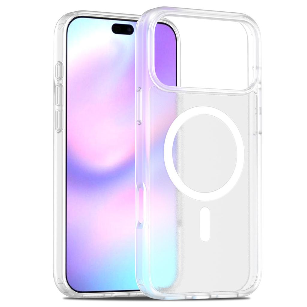 Magnetic Sandblasted Texture Dual-Function Case for iPhone 17 Drop-Proof Apple iPhone 16 Pro Max Protective Cover