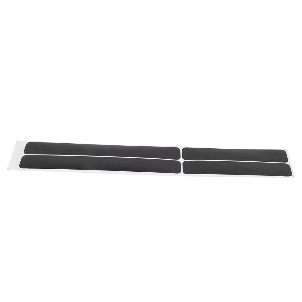 Car Door Sill Covers Protector Anti-Scratch Guard 3D Carbon Decoration Car Sill Guard Sill Panel Interior Mirrors 6