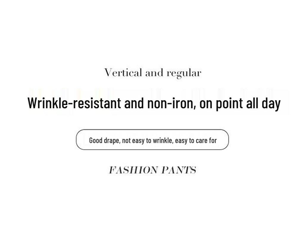 High-Quality Women's Micro-Flare High-Waisted Slimming Pants for Spring/Autumn