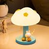 USB Charging Sleeping Atmosphere  Light Dimming Bedside Table Lamp Cloud Table Lamp  Kid Gift