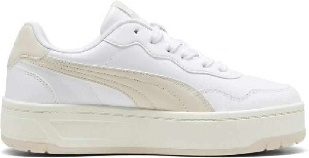PUMA Court Rally Skye 400368 Women’s Sneakers (Puma White / Alpine Snow / Warm White, 23.5 cm)