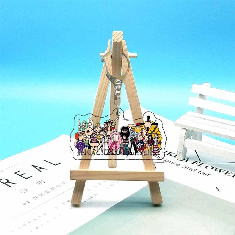 One Piece Luffy, Chopper, Law, Zoro, Ace, Sanji, Sabo Acrylic Keychain