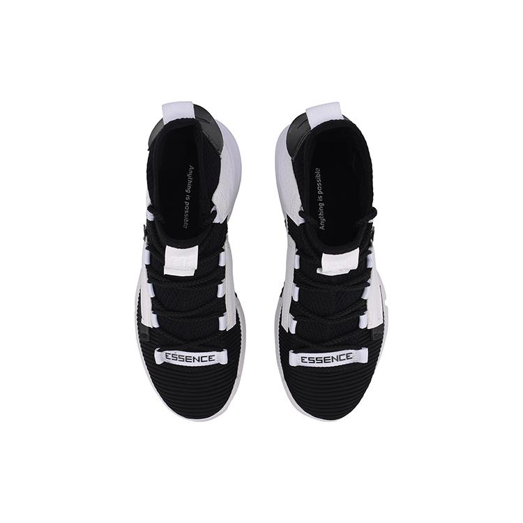 Li Ning Essence 2 Vintage Basketballschuhe Damen Mittelhoch Schwarz/Weiß AGBP042-3