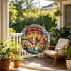 Puzzle Suncatcher Acrilic, Balon cu Aer Cald Suncatcher Colorat Puzzle pentru Agățat în Fereastră, 7,48 Inch Puzzle-uri Artizanale DIY pentru Adulți, Cadou Ideal pentru