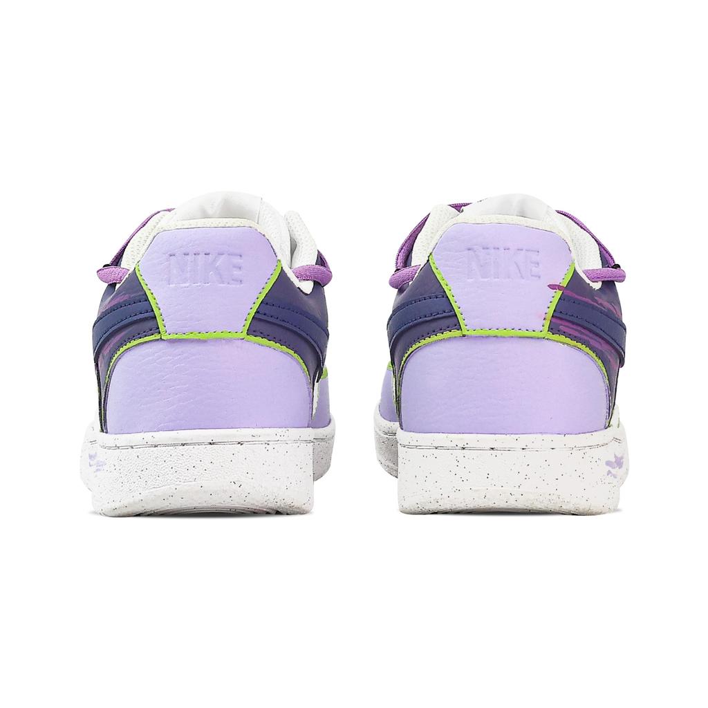 Nike Court Vision 1 War God, Heart Box Abrasion Resistant Slip Resistant Low Top Skateboard Shoes Men's Purple DH2987-101(Team773--)