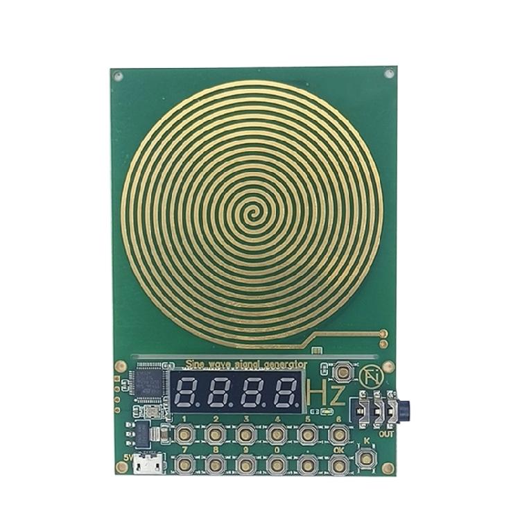 Gold Plate Connectors Schumann Waves Frequency Generator Adjustable Output for Office Use Sine Waves Signal Generator