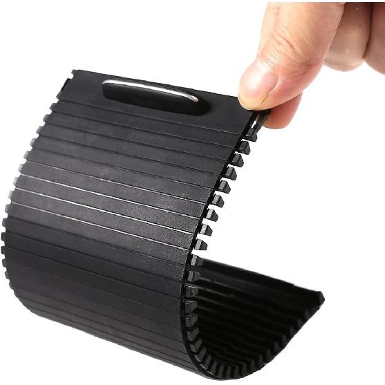 Center Console Roller Blind Cover Replacement Compatible with Mercedes Benz C E GLK Class W204 W207 W212 X204 2007-2013 Cup Holder Panel Sliding