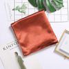 Solid Color Silk Scarf 90Cm Satin Satin Square Scarf Women'S Candy Color Printed Silk Scarf Wedding Gift