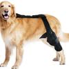 Hund Beinbandage für gerissene Kreuzband Patellasehne Haustier Hund Kniebandage, Hund Gelenk Bein Protektor, Hund Rehabilitations Schutzausrüstung Ellenbogen Hygrom Protektor