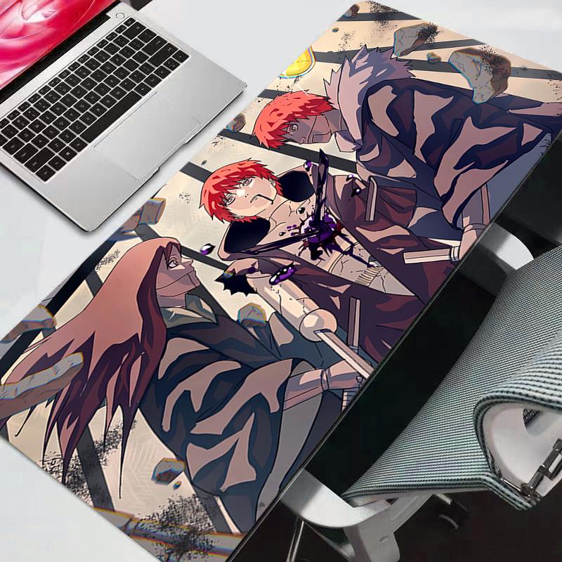 Mouse Pad Naruto Large XXL PC Desk Mat Gamer Office Carpet Keyboard Table Gaming Accessories Mousepad Durable Anime