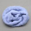 Modische Kaninchenfell-Mützen für Damen Weiche Warme Flauschige Wintermütze für Damen Winddichte Bonnet-Mütze Pile Beanies Mütze