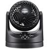 [Power Saving Measures] IRIS OHYAMA Fan Tabletop Macaron Mini Matte Design Left and Right Swing Quiet Compact TAF-MKM10-B Black