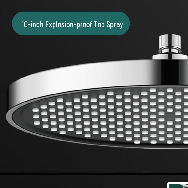 

Pressurized Stainless Steel Shower System