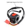 1 Pair of Motorcycle 7/8" Left & Right Side Handlebar Switch Control Universal Motorcycle Handlebar Headlight Horn Turn Light Control Stop Start