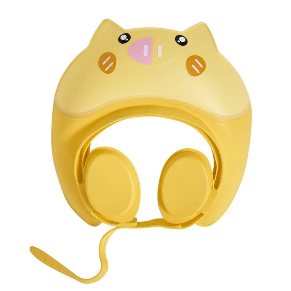 

Cute Animal Shape Baby Shower Cap – Soft Adjustable Baby Shampoo Cap, Waterproof Eye Ear Protection, Children s Bath Cap For Kid