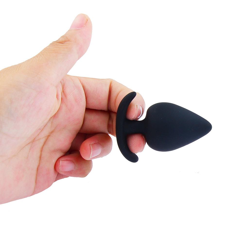 Adult Toys Sex Toys Boat Anchor Silicone Mushroom-Shaped Haircut Butt Plug Back Court Expansion Male and Female Sex Equipment SM