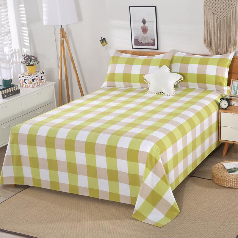 Plaid 100% Cotton Thickened Single/Double Extra Large Duvet Cover