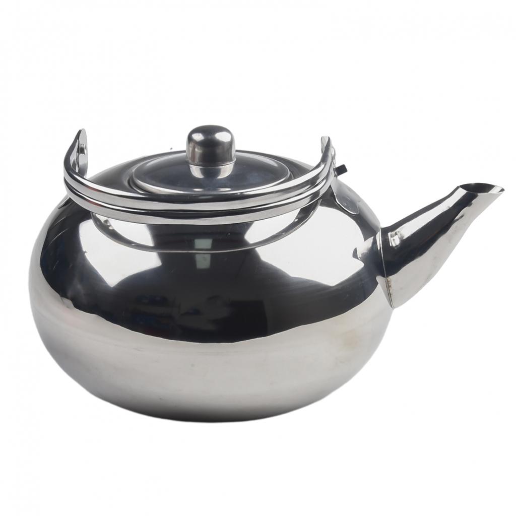 Portable Stainless Steel Kettle for Outdoor Use and Everyday Beverage Heating