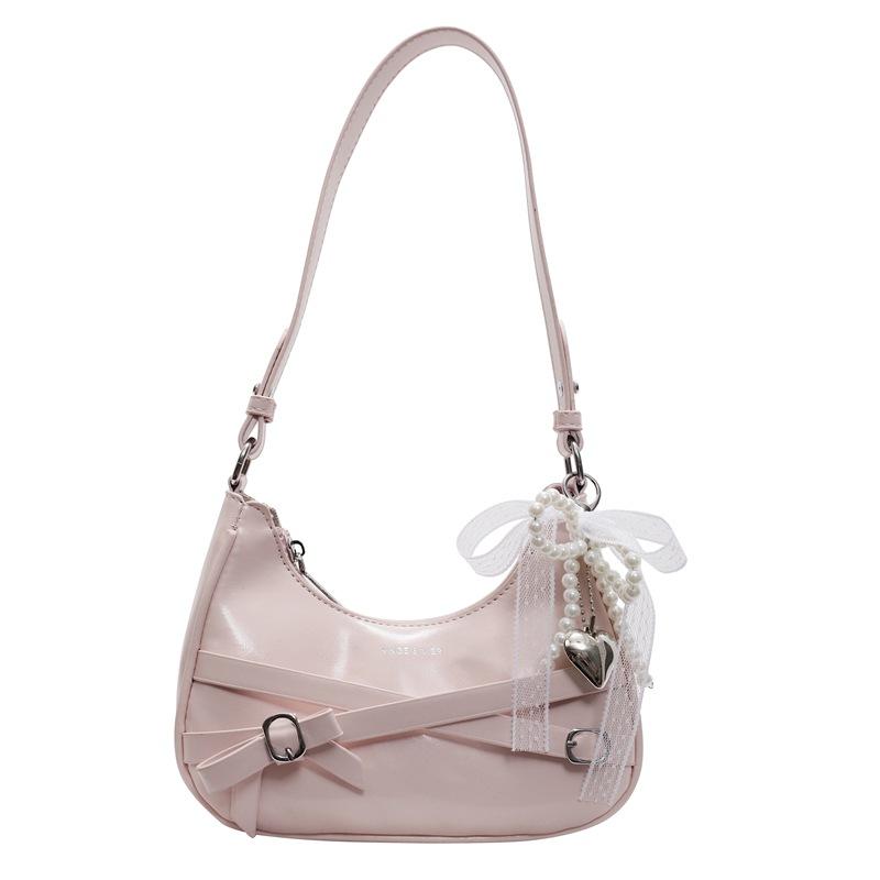 Korean High-end Temperament Spice Girl Style Underarm Dumpling Bag Fashionable Versatile Niche Design Single Shoulder Messenger Women's Bag