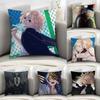 Anime T-Tokyo Revenger Pillow Case Sofa Decorative Home Double-sided Print Plush Square Throw Pillow Covers Cushion Decor Cover