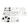 8Pcs Heat Shrink Sheets Halloween Style Wide Application Easy To Create Shrinky Paper Art Films for