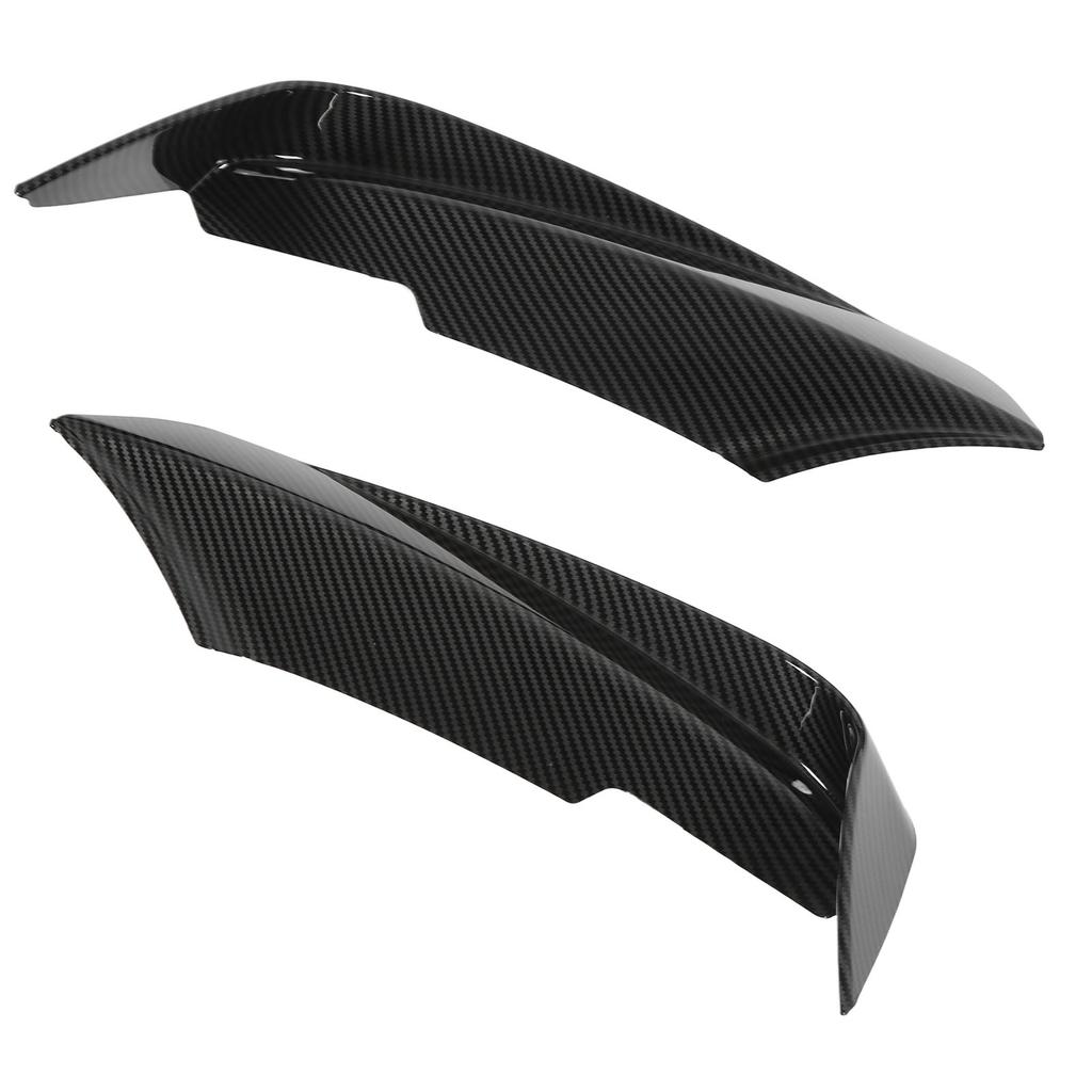 2pcs Front Bumper Vent Canard Splitter Left Right ABS Wind Knife Replacement for 3 Series F30 F31 F3 320i 328i M Sport