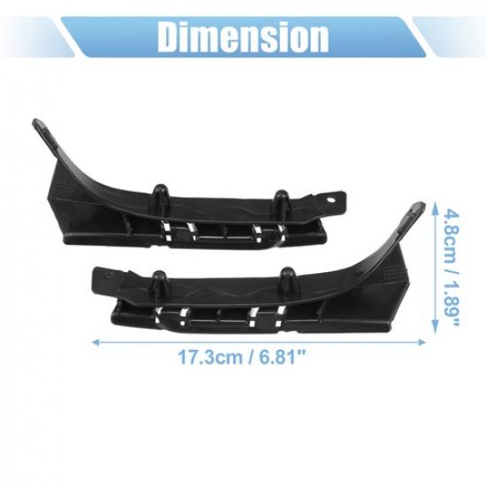 Front Bumper Mounting Support Bracket 51117116667 51117116668 TWO  for BMW