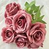 Rose Plant Simulated Restaurant Desktop Decoration Wedding Props Photography