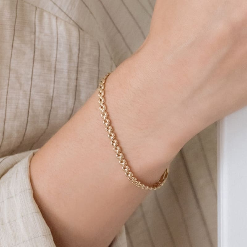 MCEL 14K/18K Golden Grace Kedjearmband