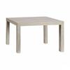 Side Table - Gift Decor - Grey - 50x45x79 Cm - Set of 3 - Engineered Wood - Rectangular Shape
