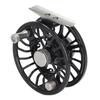 Black 5 6 Aluminum Alloy Fly Reel with Release Button Large Arbor Fly Fishing Reel for Freshwater Saltwater