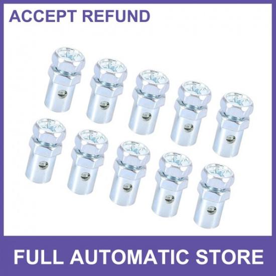 10Pcs Motorcycle Universal Brake Line Cable Wire Fixed Screws Fastener