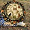 1PC Cats_flowers Umbrella-8-Rib Reinforced, Automatic Open, Lightweight & Durable, Cute Fashion Accessory for Outdoor, Beach or Casual Use, Beach Umbr