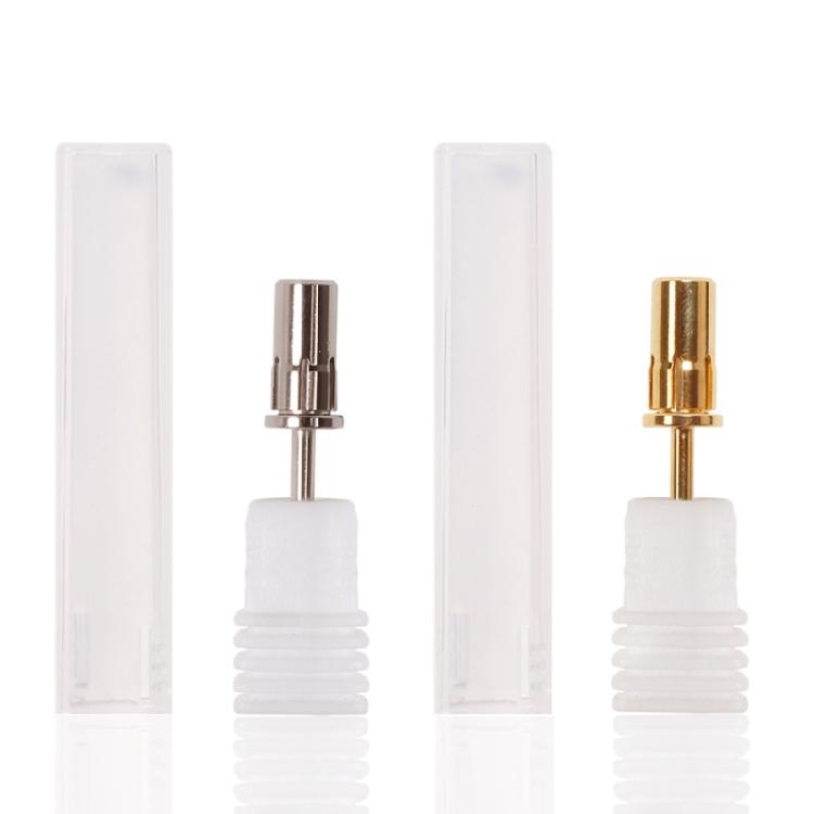 Mandrel Bit for Nails Small Mini Stainless Steel Mandrel Manicure Sandpaper Band