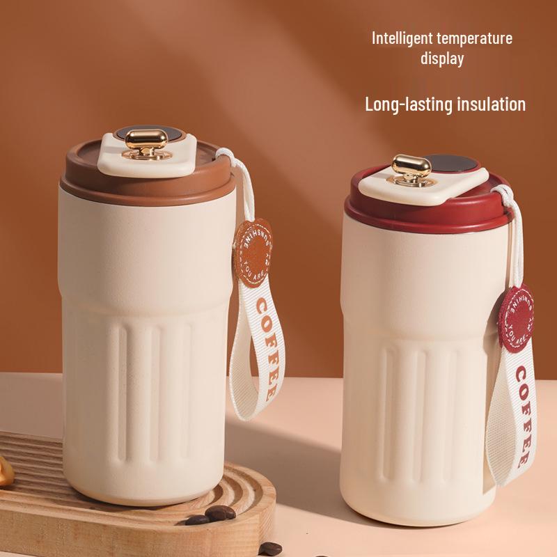 2025 Digital Display Smart Temperature Coffee Cup - Unisex 316 Stainless Steel