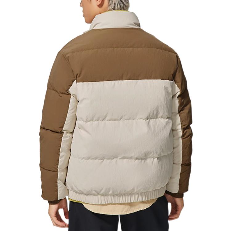 Li Ning Sports Life Collection Down Jacket Men's Brown AYMS061-6
