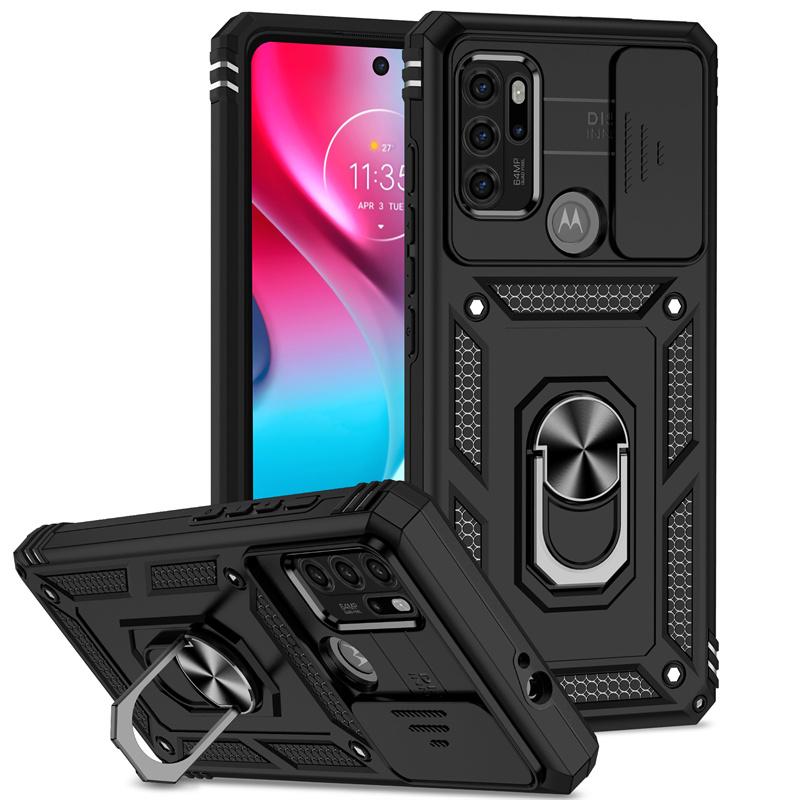 Funda For Motorola Moto G60S Case Armor Shockproof Camera Lens Protection Cover For MotoG60S G60 S Car Magnet Holder Ring Coque