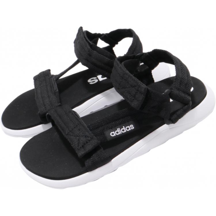 Adidas Comfort Sandals K Comfortable Fashion Non-Slip Durable Low-Top Kids Sandals Kids Sandals Black FV8806