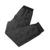 Men's Plus Size Winter Thickened Cotton Pants, L-7XL, Ultrasonic Warm, Straight Leg, Cuffed, Mid-to-Old Age.